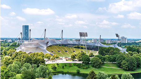 ... an den Stadien in München